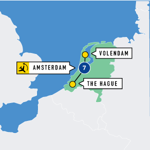 Map of The Dutch Soccer Experience: Amsterdam