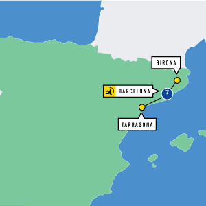 Map of The Spanish Soccer Experience: Barcelona