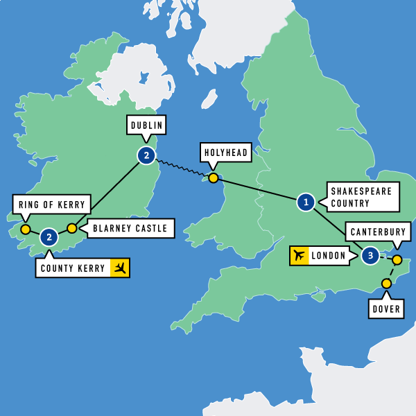 Map of Trinity to the Thames