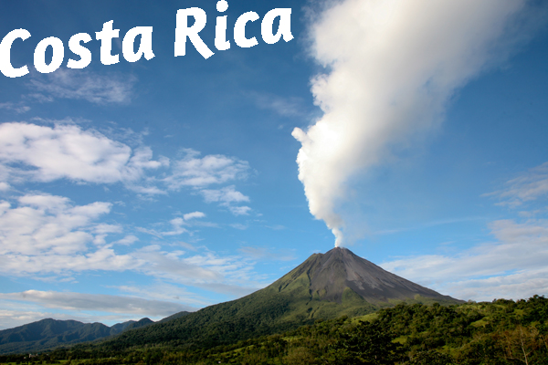 Costa Rican volcano