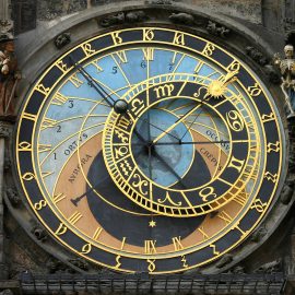 Astronomic clock in Czech Republic