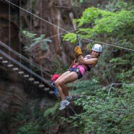 Zip line the Rain Forests of Costa Rica