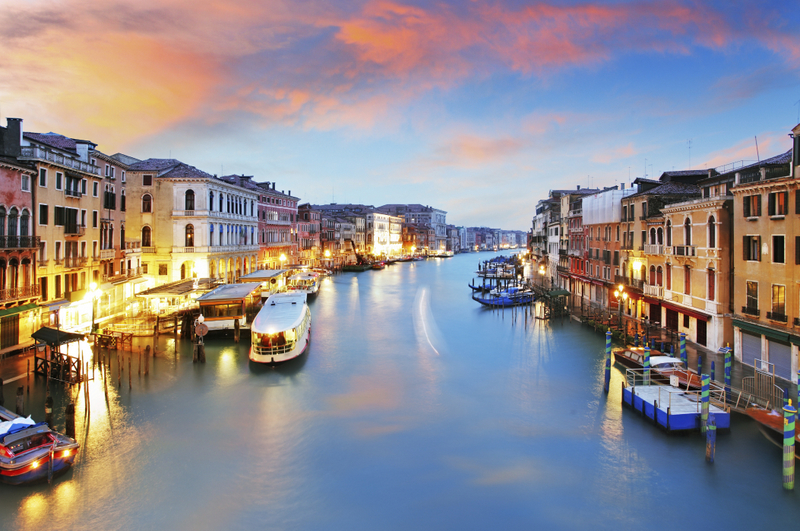 Venice - Rialto bridge and Grand Canal