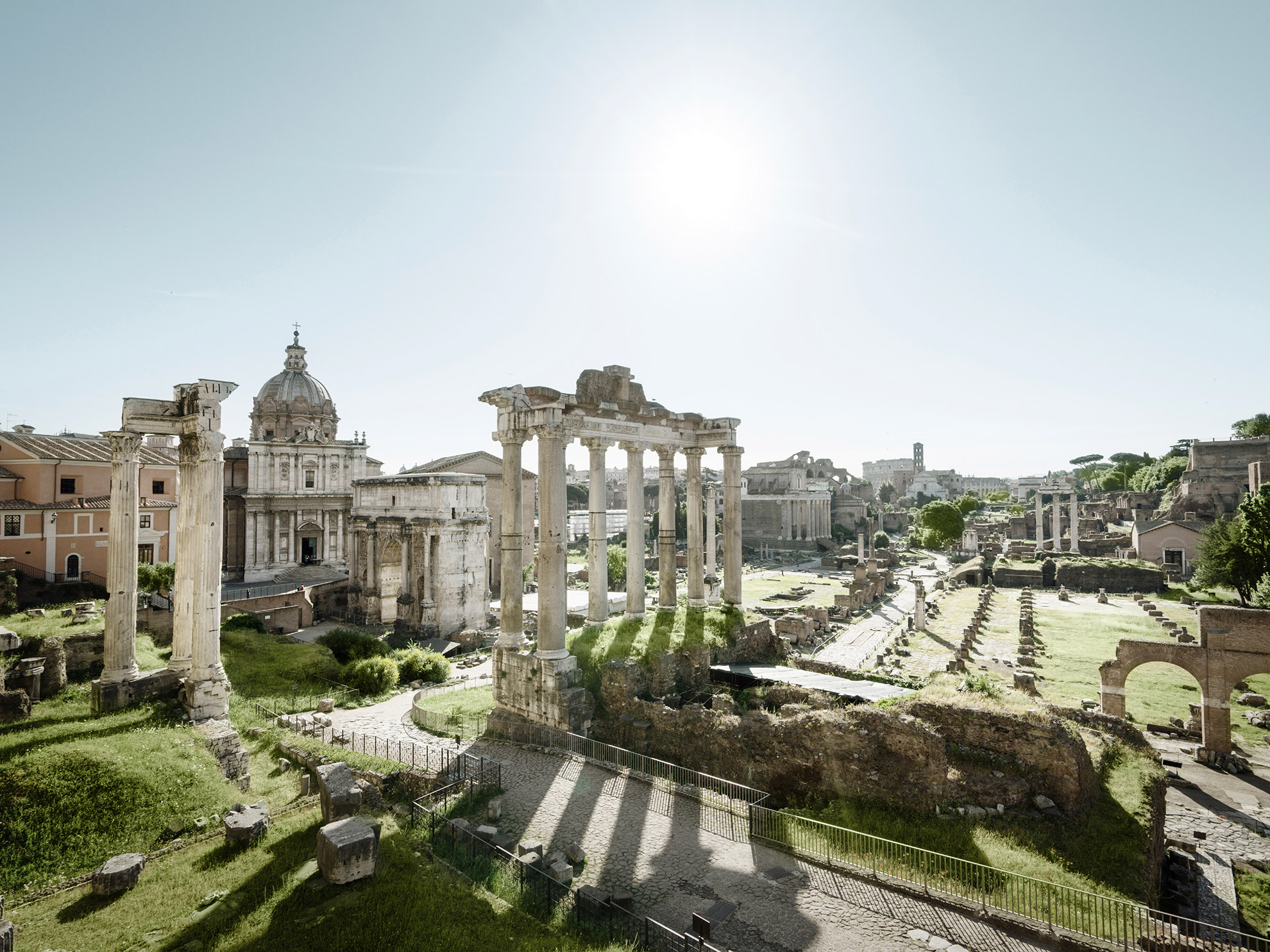 Roman Ruins Rome Italy