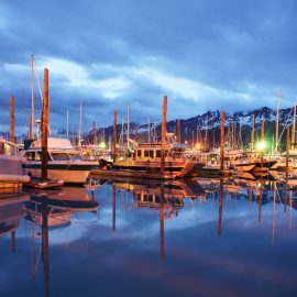 Seward Marina Resurrection Bay Alaska