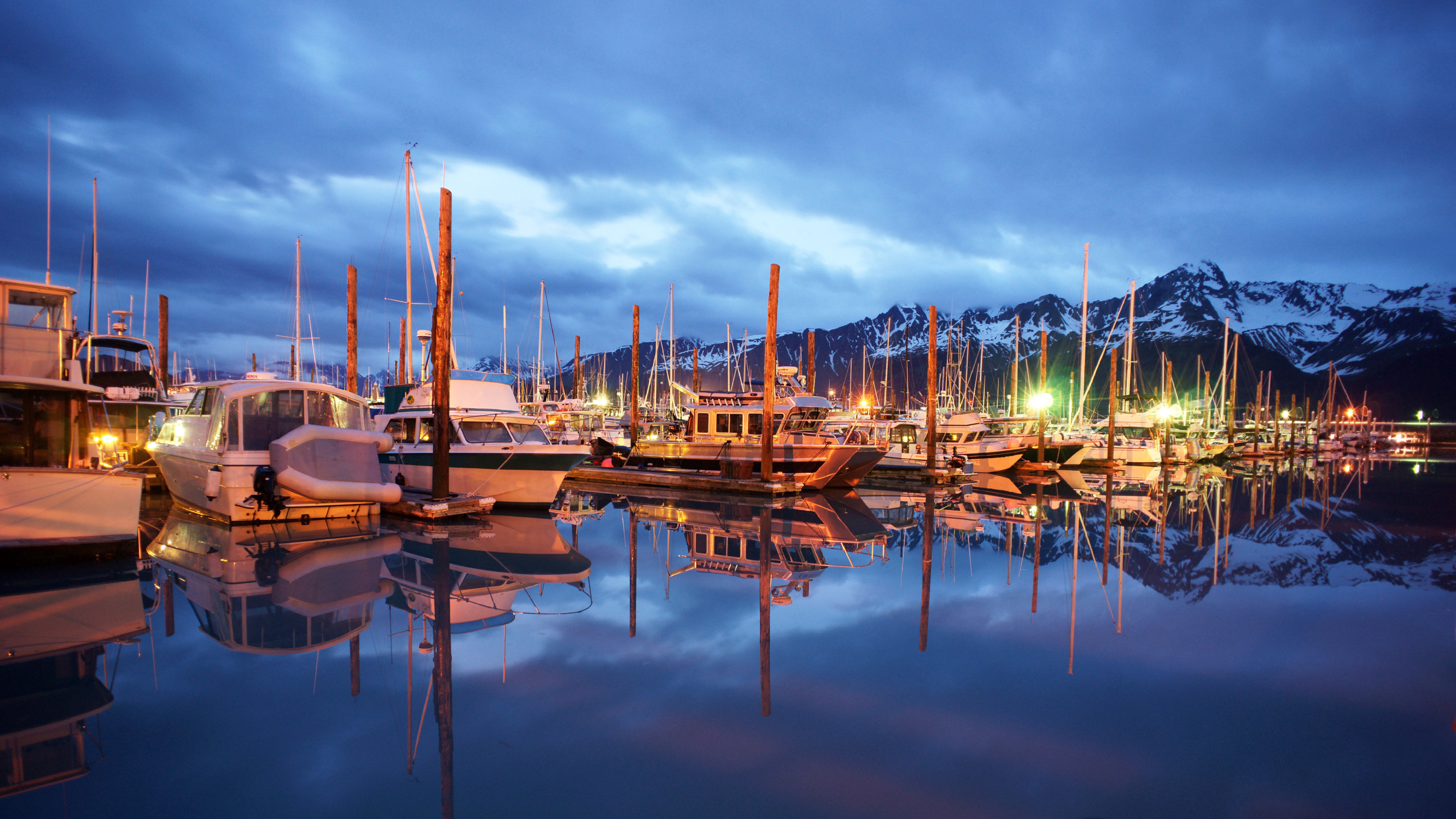 Seward Marina Resurrection Bay Alaska