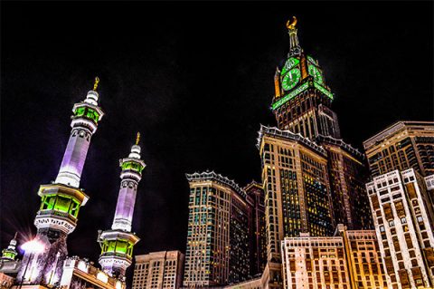 Mekkah Royal Clock Tower Hotel, Mecca, Saudi Arabia