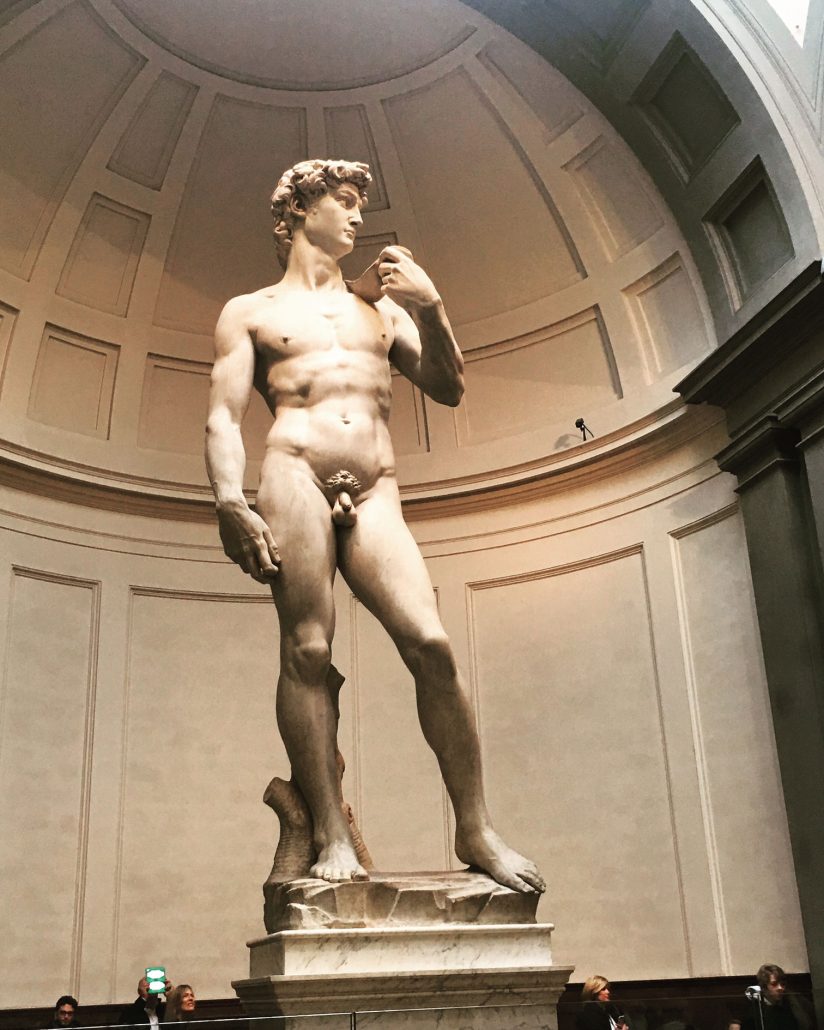 Statue of David Accademia Florence Italy