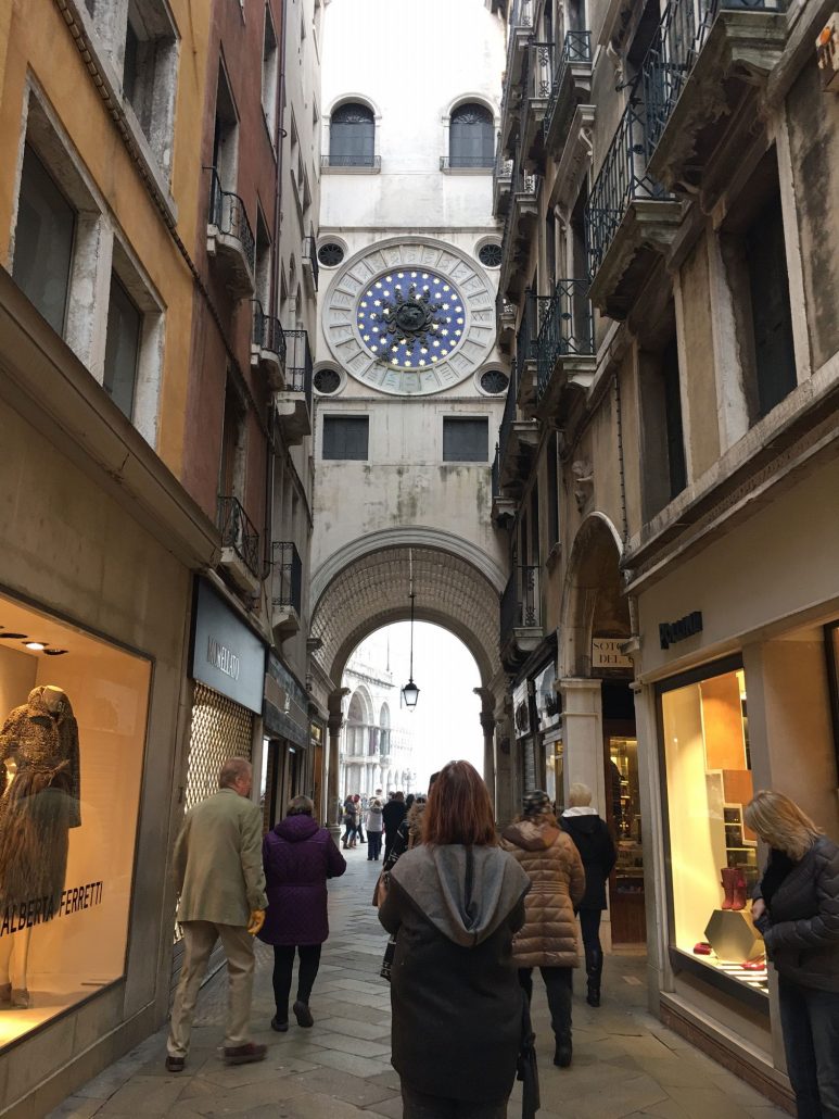 Venice Italy Clock