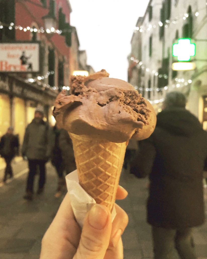 Venice Italy Gelato