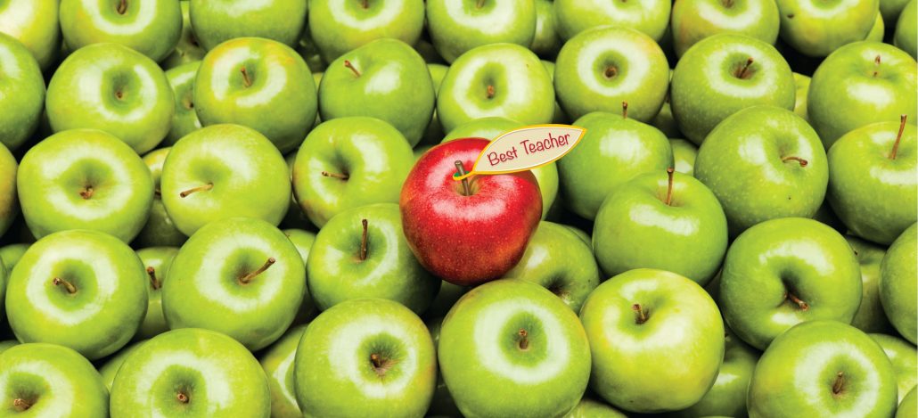 Teacher of the week apples