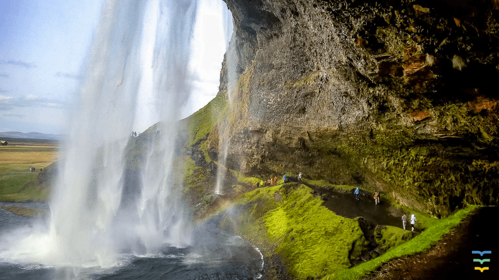 Iceland Seljalandsfoss Virtual Background